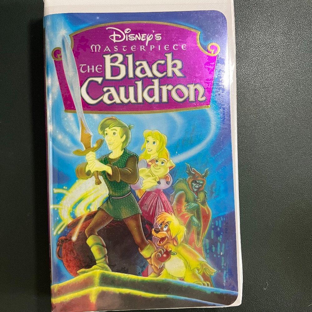 Disney VHS - The Black Cauldron (1998) - Masterpiece Collection - 9124-1
